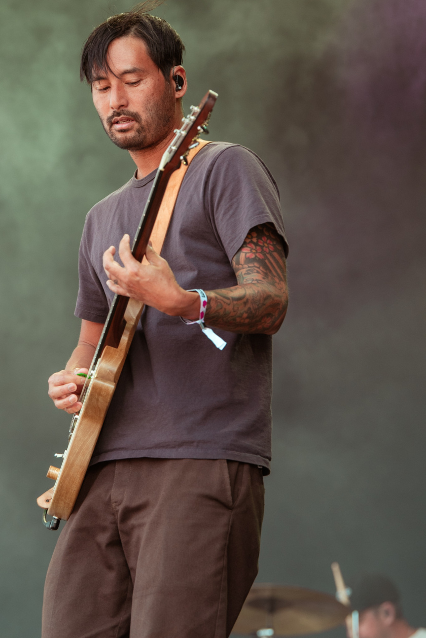 Es ist angerichtet bei perfektem, wenn auch glühend heißem Festivalwetter! – Thrice.