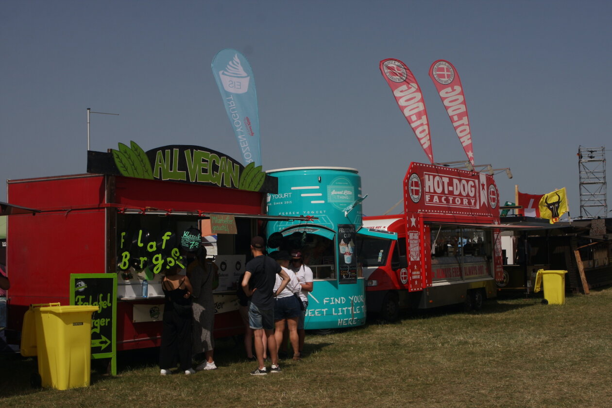 Sommer, Sonne, Southside! Endlich wieder Festival im Süden. – Erst mal essen.