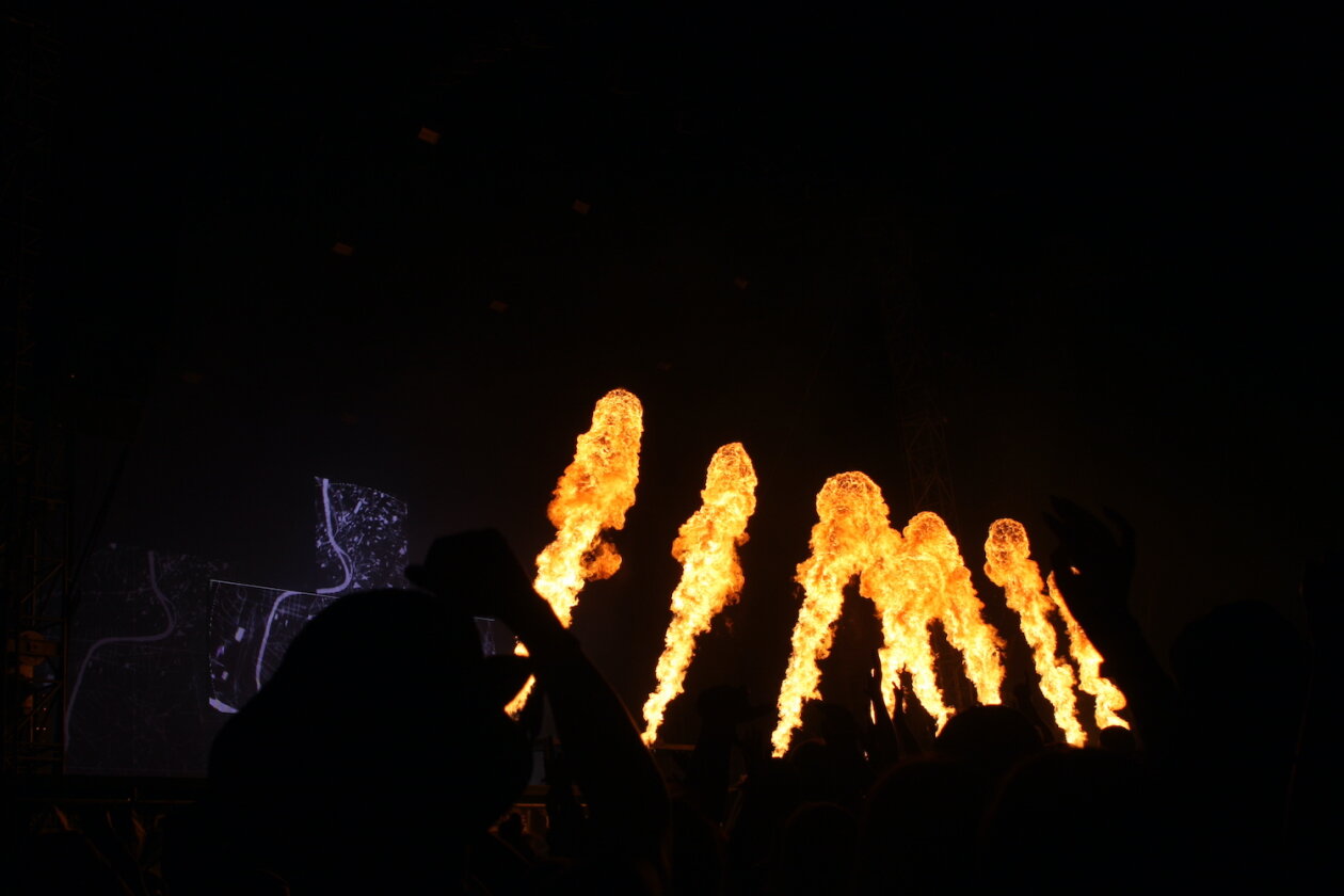 Sommer, Sonne, Southside! Endlich wieder Festival im Süden. – Und Feuer!