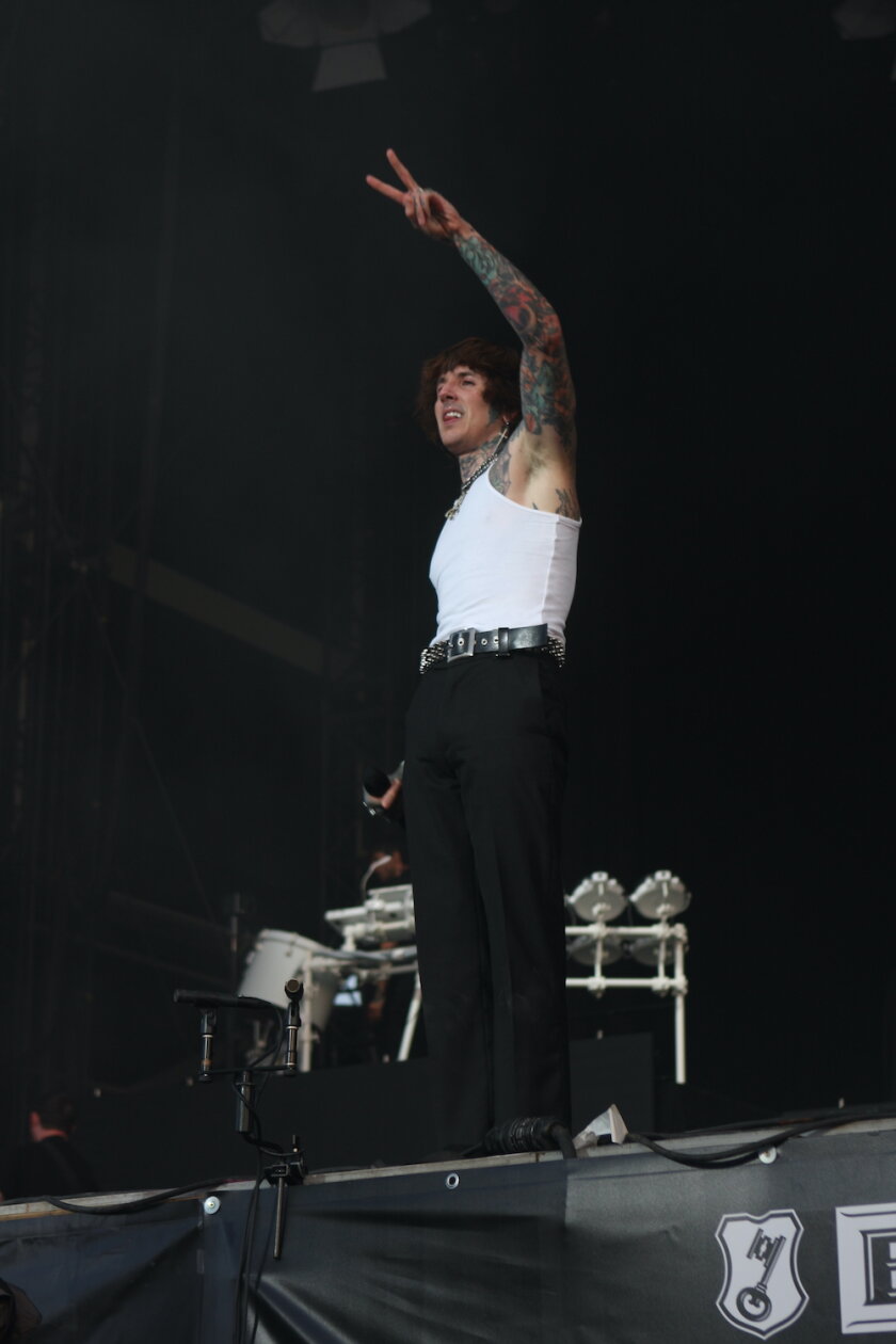 Sommer, Sonne, Southside! Endlich wieder Festival im Süden. – Oli Sykes.