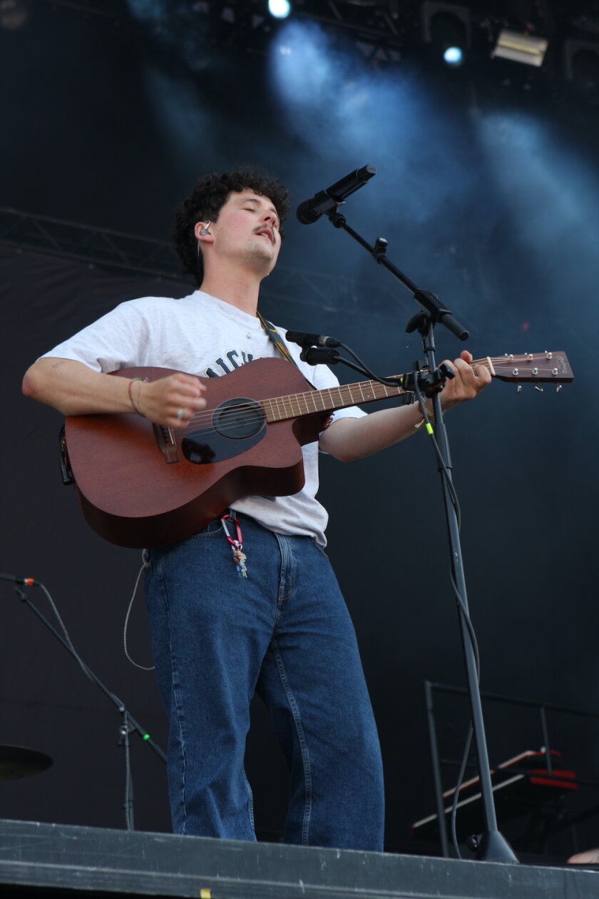 Sommer, Sonne, Southside! Endlich wieder Festival im Süden. – Sänger Vincent.