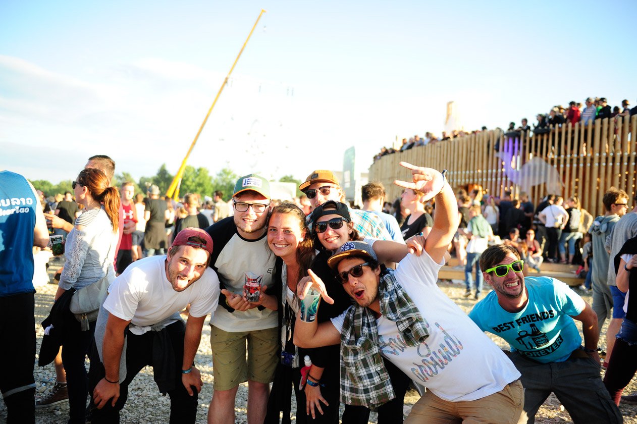 Am letzten Festivaltag gaben noch mal alle Gas: vor und auf den Bühnen. – Come on ...
