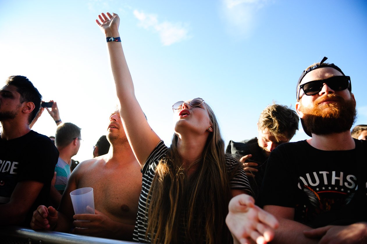 Am letzten Festivaltag gaben noch mal alle Gas: vor und auf den Bühnen. – Da kommt Freude auf.