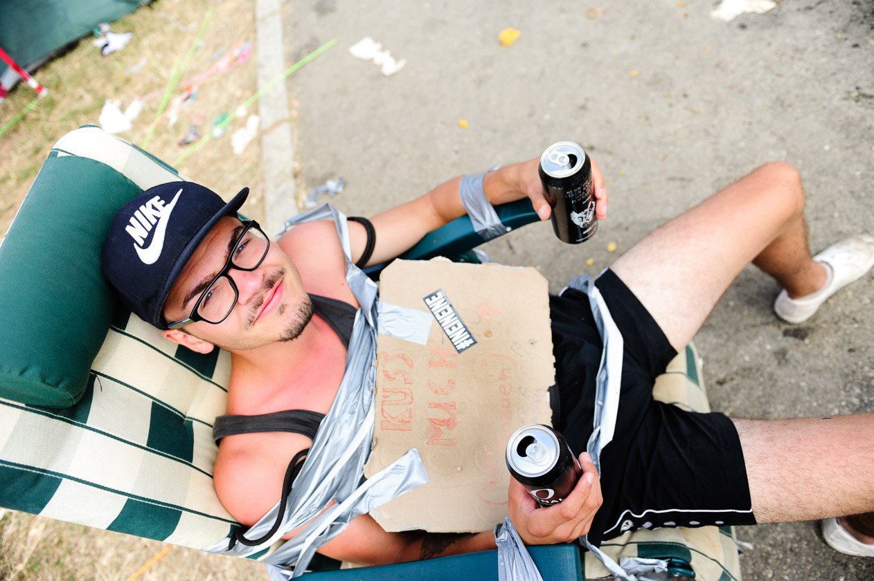 Am letzten Festivaltag gaben noch mal alle Gas: vor und auf den Bühnen. – Er darf nicht mehr mitspielen.
