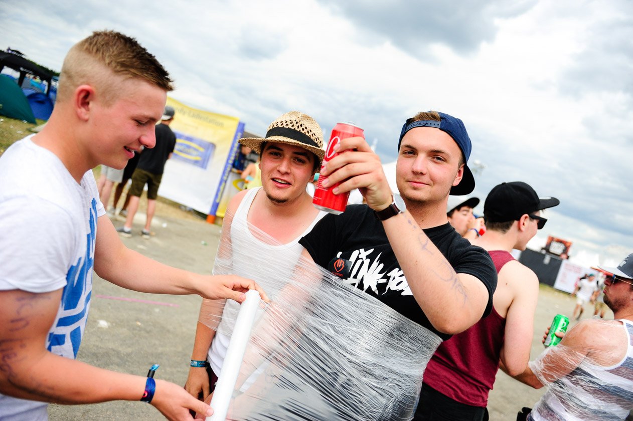 Am letzten Festivaltag gaben noch mal alle Gas: vor und auf den Bühnen. – Geht ...