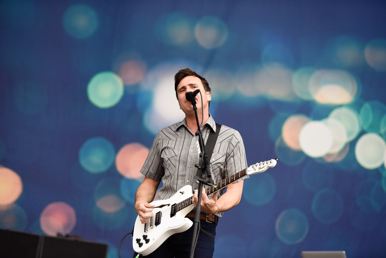 Am letzten Festivaltag gaben noch mal alle Gas: vor und auf den Bühnen. – Jimmy Eat World.