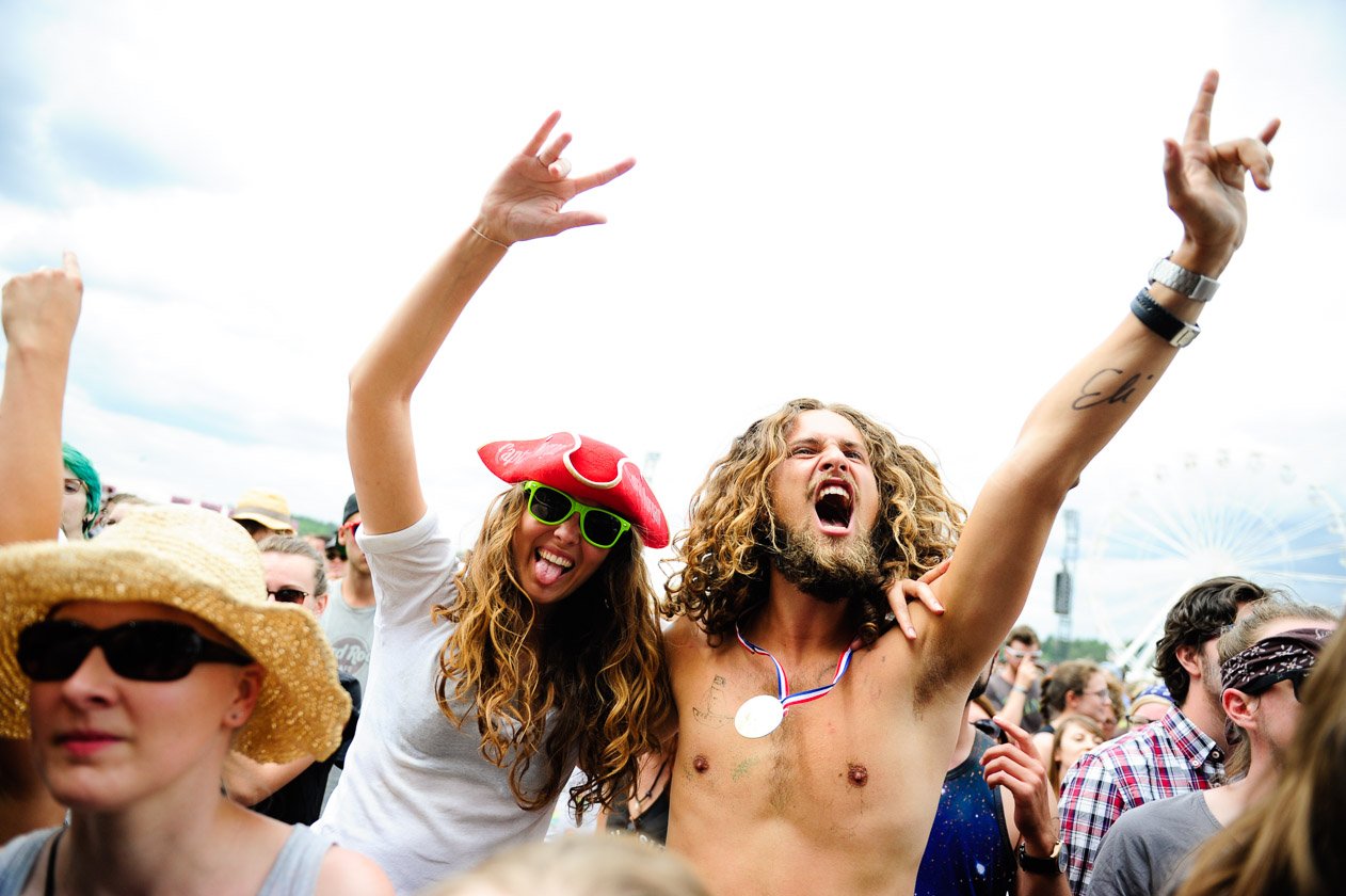 Am letzten Festivaltag gaben noch mal alle Gas: vor und auf den Bühnen. – kann man sagen.
