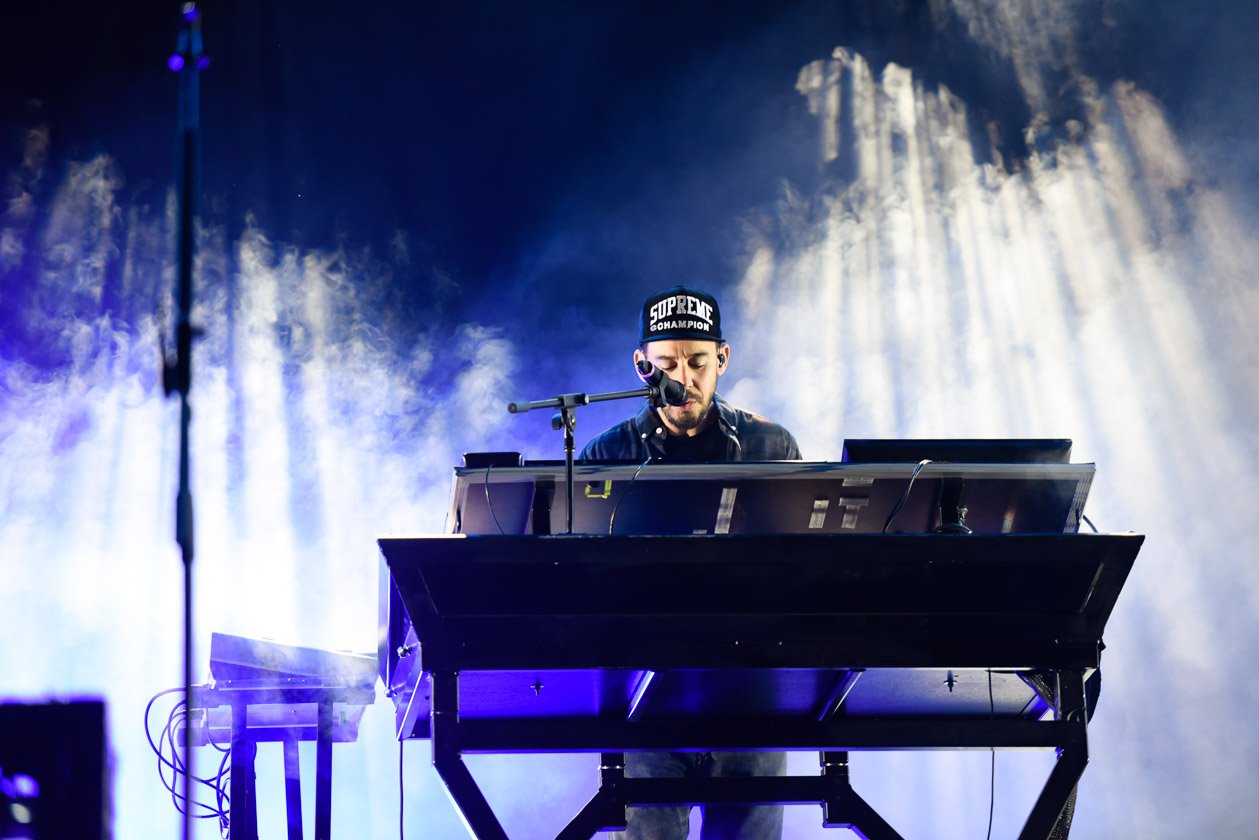 Am letzten Festivaltag gaben noch mal alle Gas: vor und auf den Bühnen. – Linkin Park.