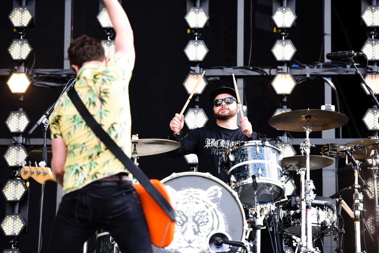 Am letzten Festivaltag gaben noch mal alle Gas: vor und auf den Bühnen. – Royal Blood.