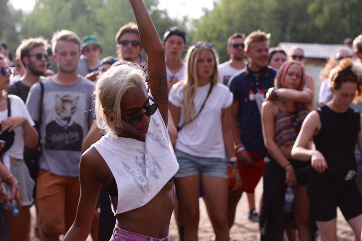 Ferropolis im Sternzeichen des Hip Hop! – Abra auf der Green Stage.