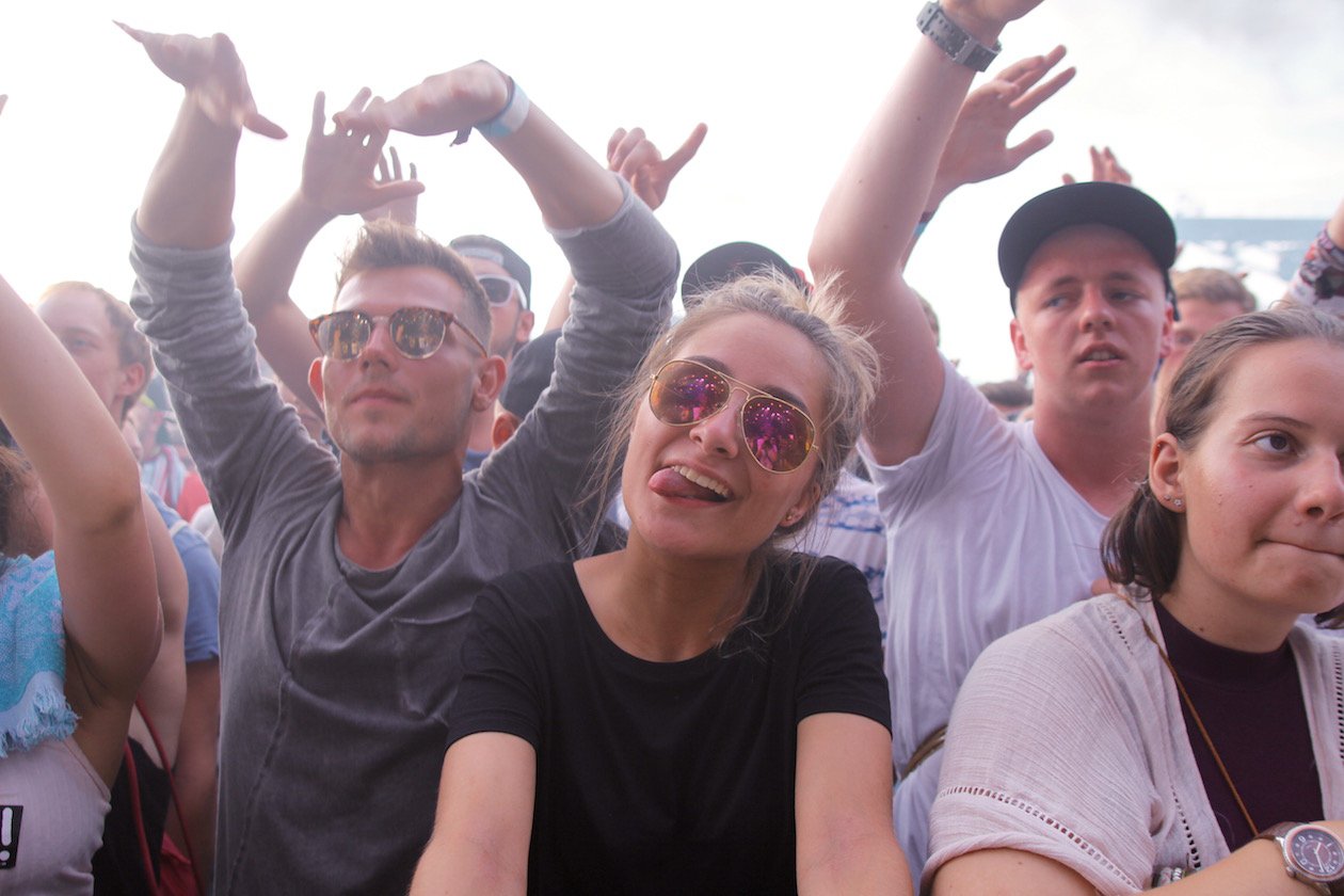 Ferropolis im Sternzeichen des Hip Hop! – Bombenstimmung.