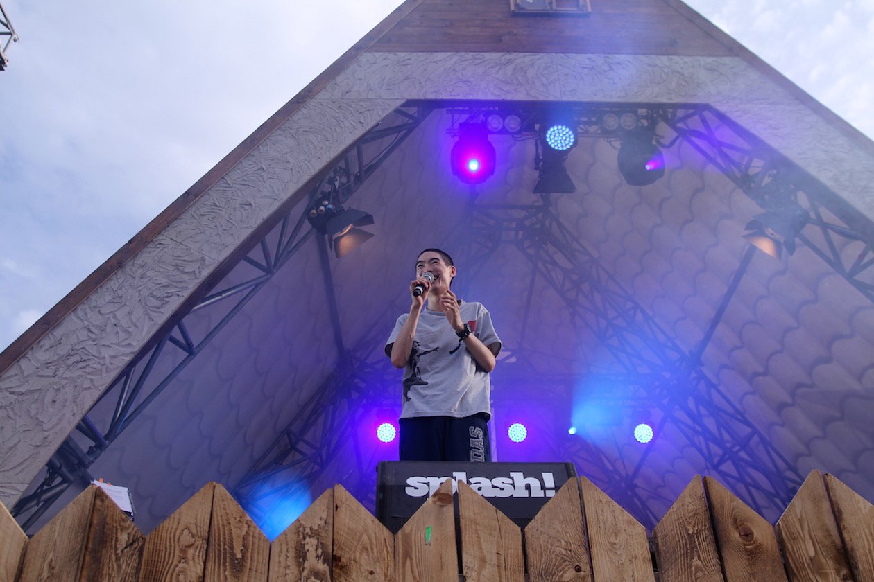 Ferropolis im Sternzeichen des Hip Hop! – Edgar Wasser auf der Splash! Mag Stage.