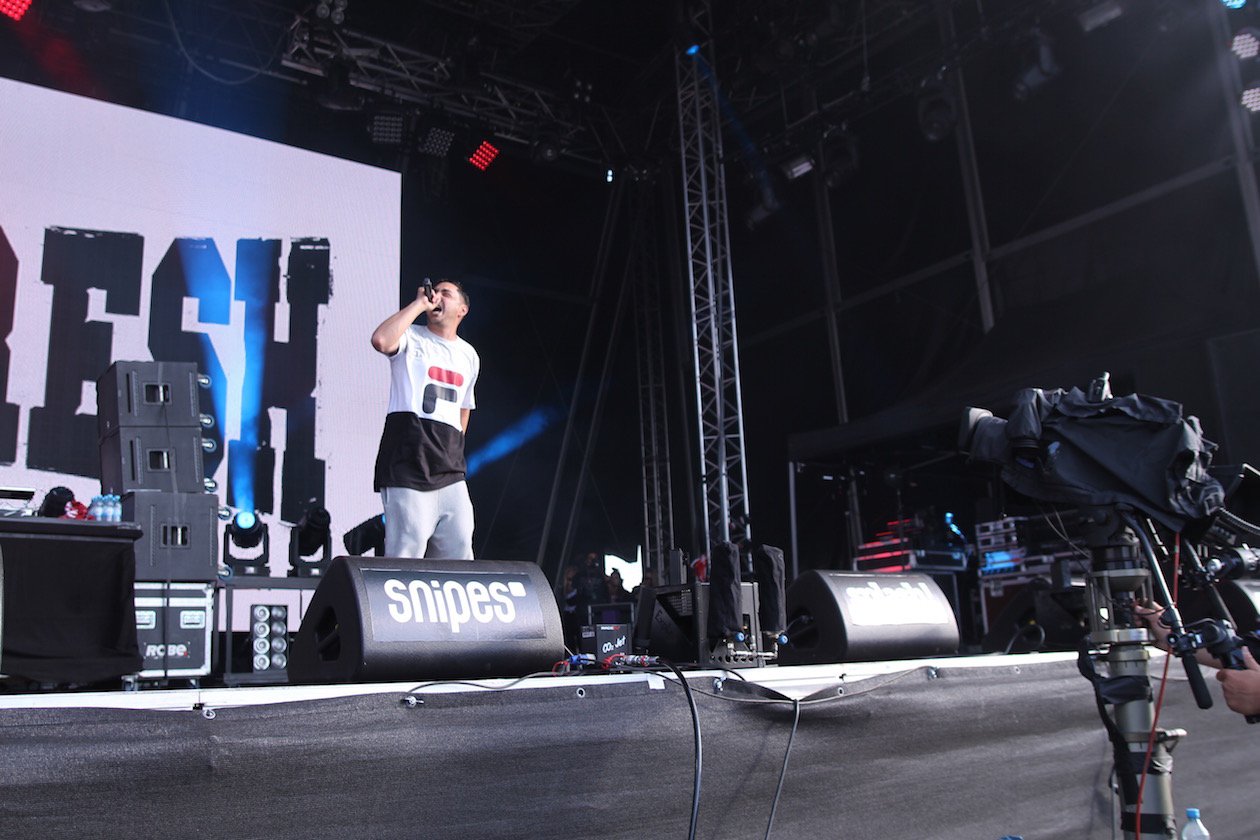 Ferropolis im Sternzeichen des Hip Hop! – Eko auf Betriebstemperatur. 