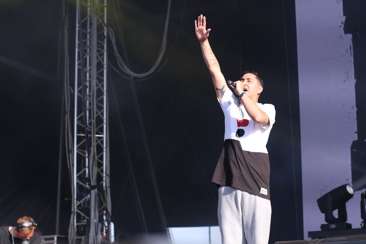 Ferropolis im Sternzeichen des Hip Hop! – Freezy stürmt die Main Stage.