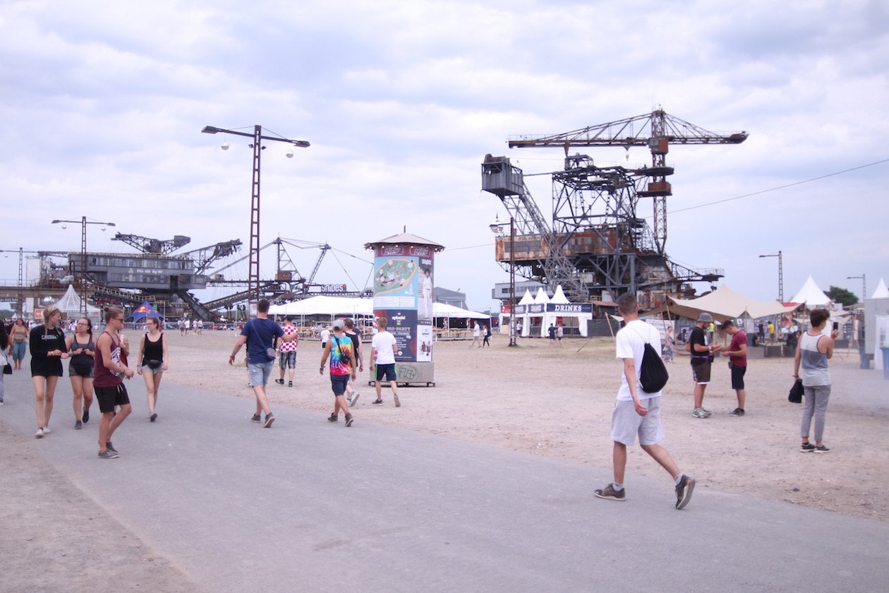Ferropolis im Sternzeichen des Hip Hop! – ... das Splash! ist eröffnet!