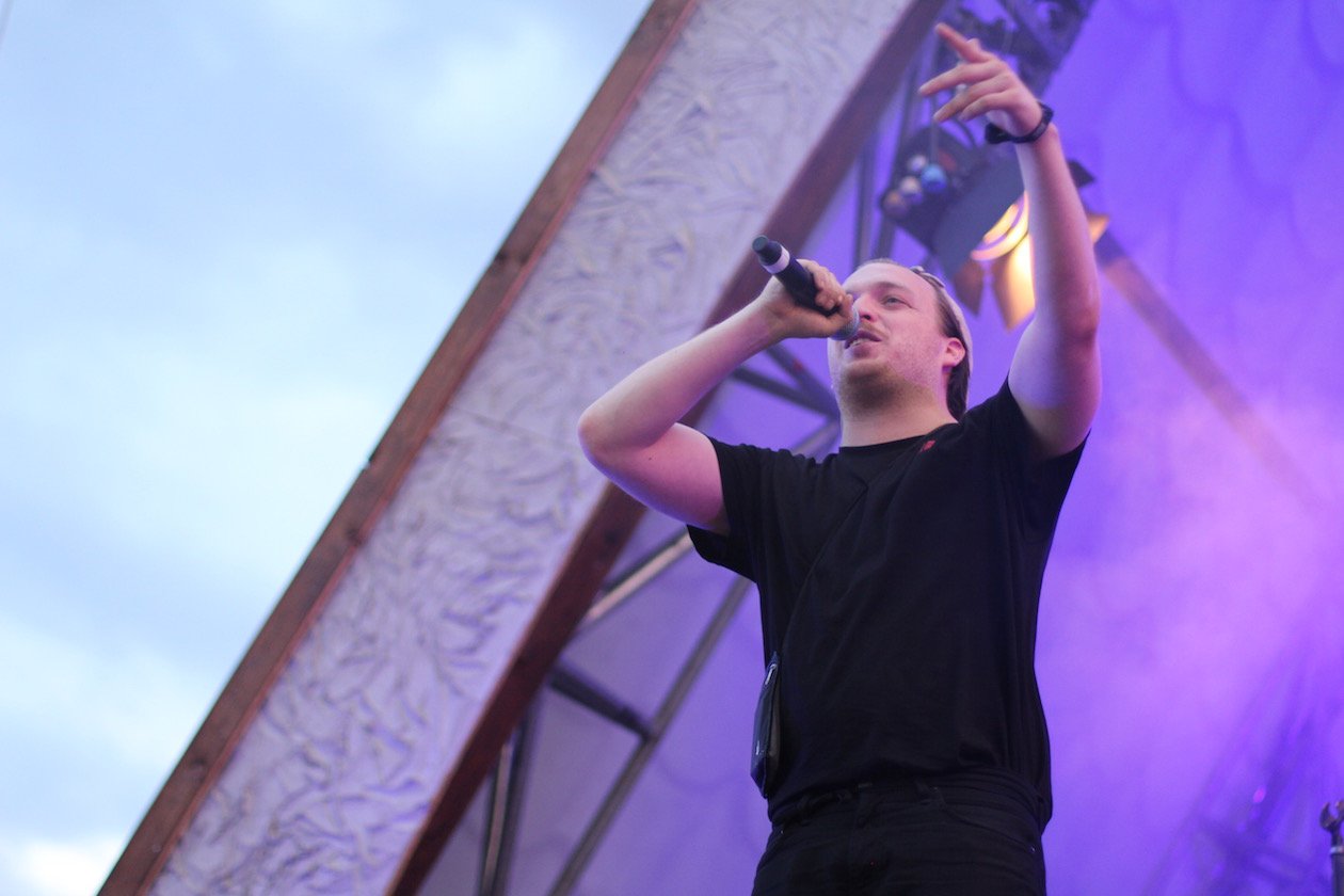 Ferropolis im Sternzeichen des Hip Hop! – Karate Andi. 