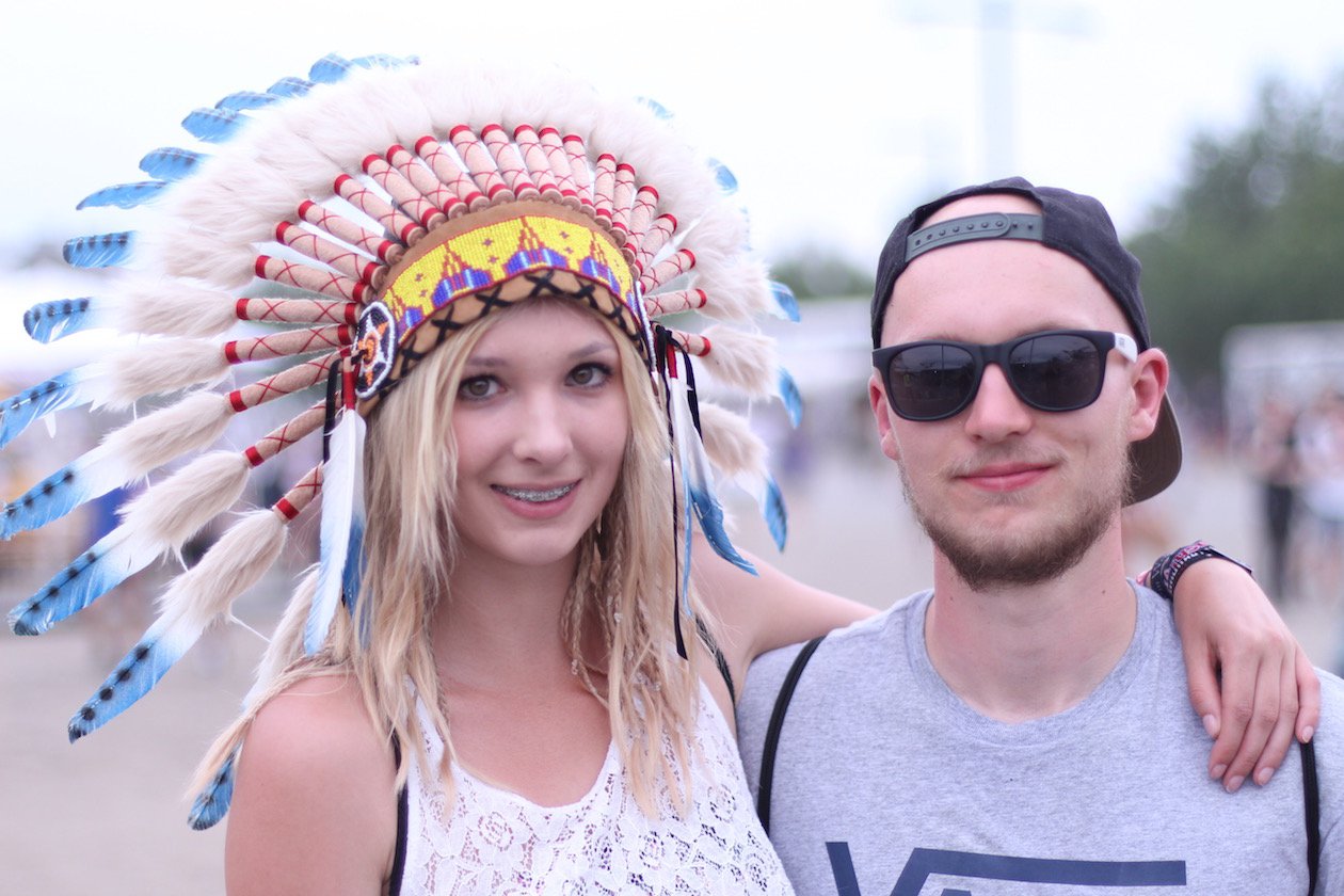 Ferropolis im Sternzeichen des Hip Hop! – Pocahontas am Start. 
