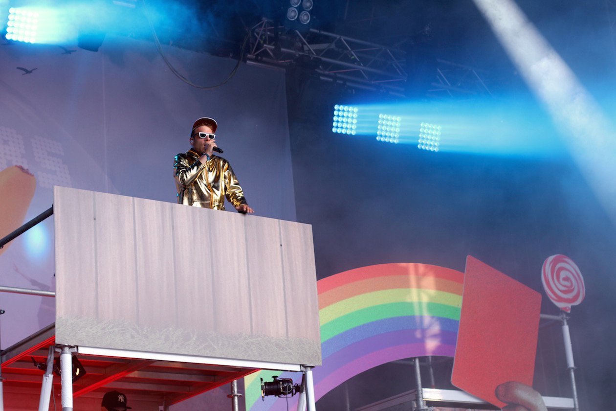 Ferropolis im Sternzeichen des Hip Hop! – Sie hatten Spaß. 
