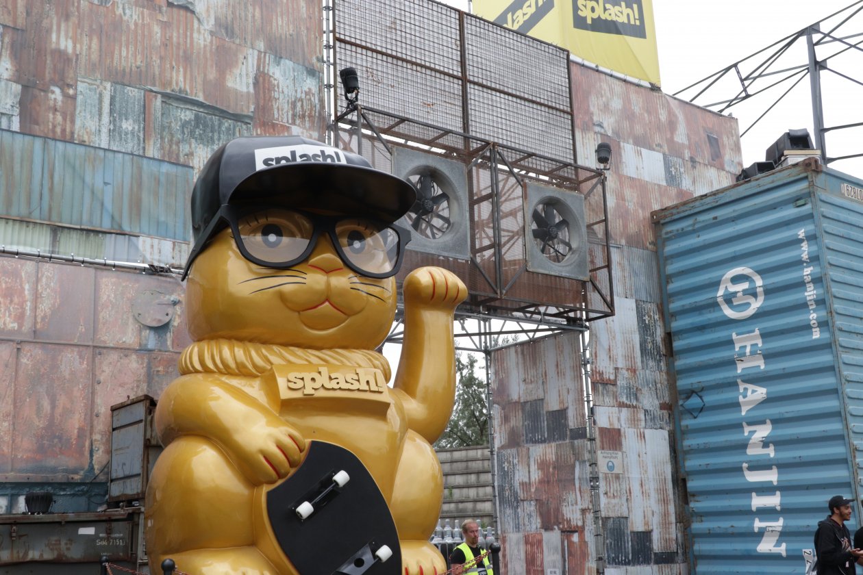 Ferropolis im Zeichen des Hip Hops. – ... Gatekeeper-Cat ...
