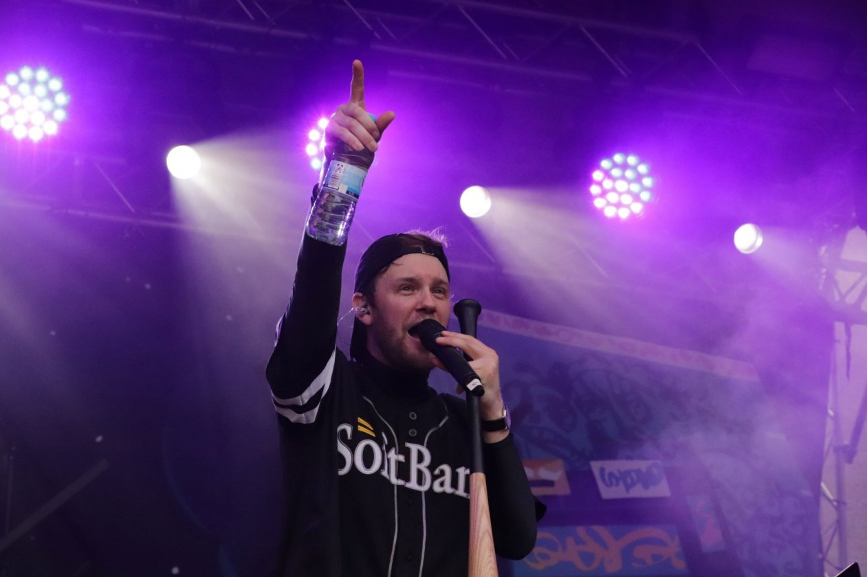 Ferropolis im Zeichen des Hip Hops. – Juse Ju.