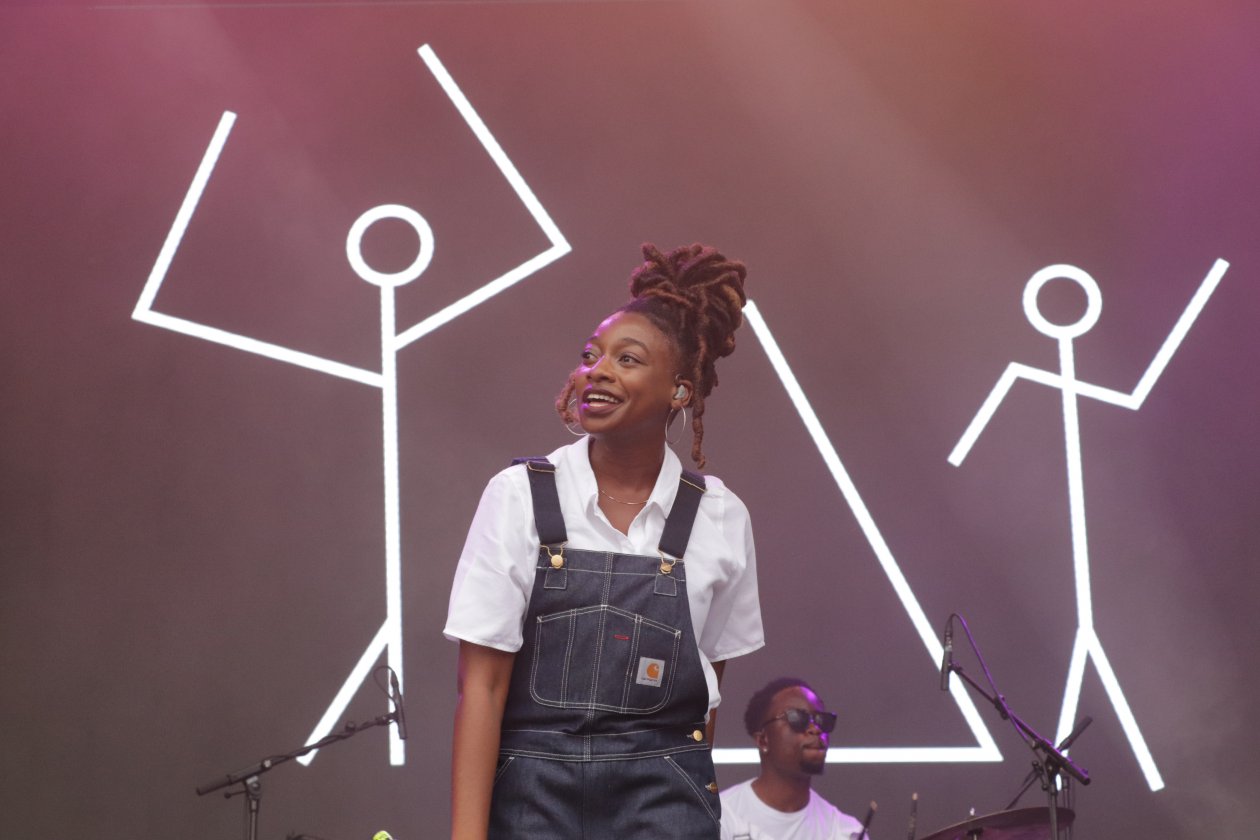 Ferropolis im Zeichen des Hip Hops. – Little Simz.