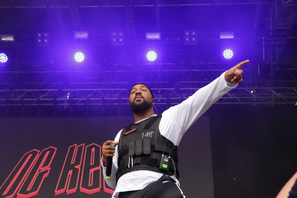 Ferropolis im Zeichen des Hip Hops. – OG Keemo.