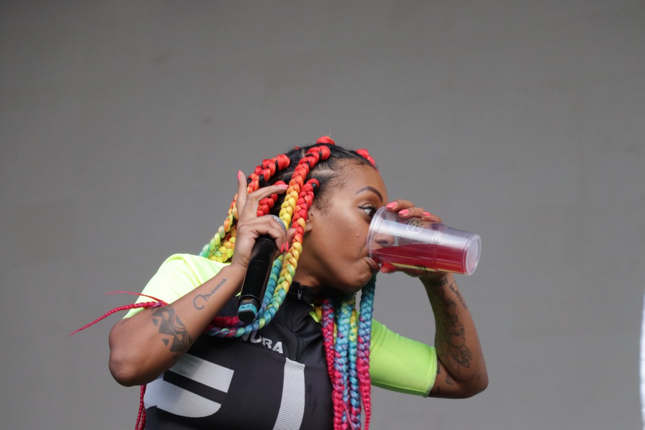 Ferropolis im Zeichen des Hip Hops. – One moment please.