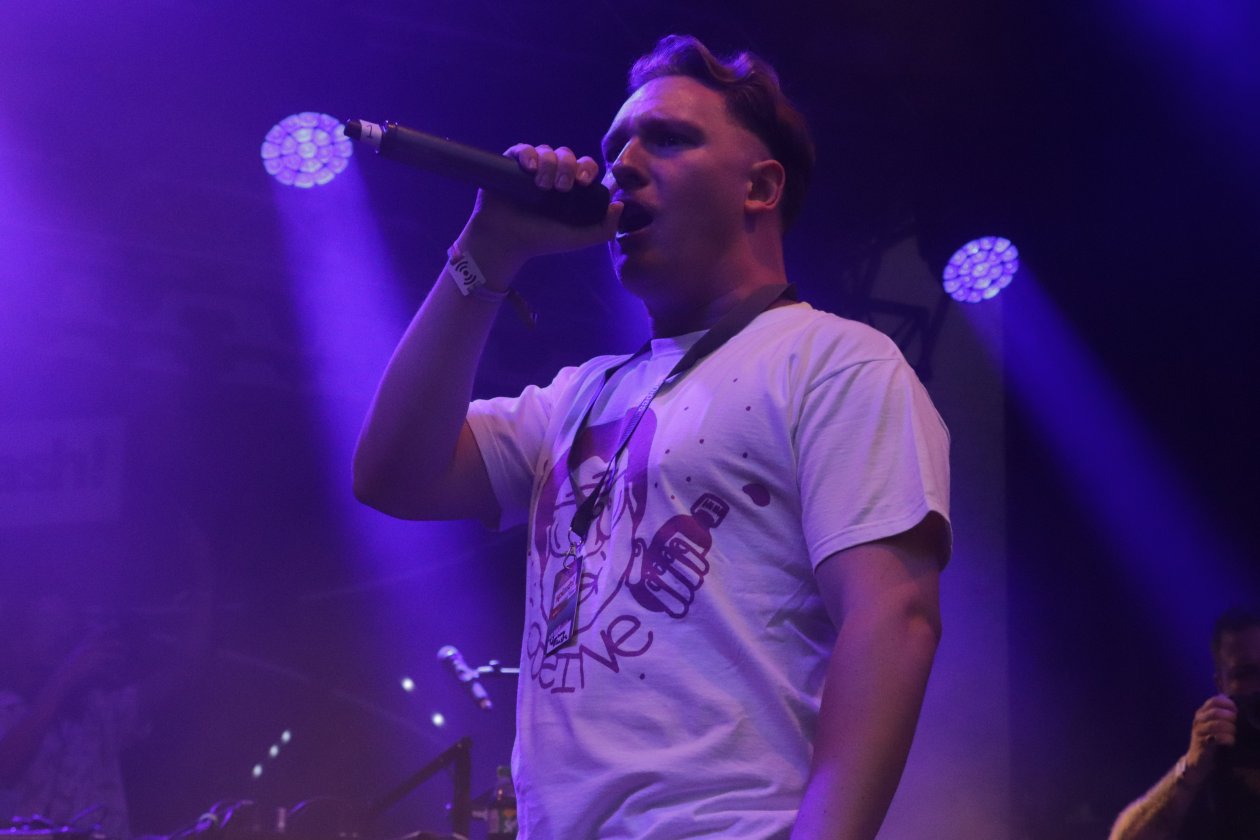 Ferropolis im Zeichen des Hip Hops. – Skinny Finsta.