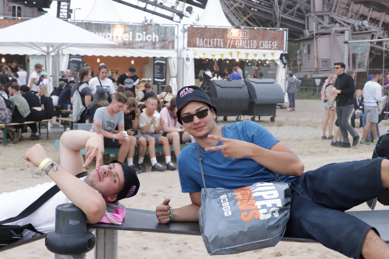 Ferropolis im Zeichen des Hip Hops. – Splash!-Time-Boys.