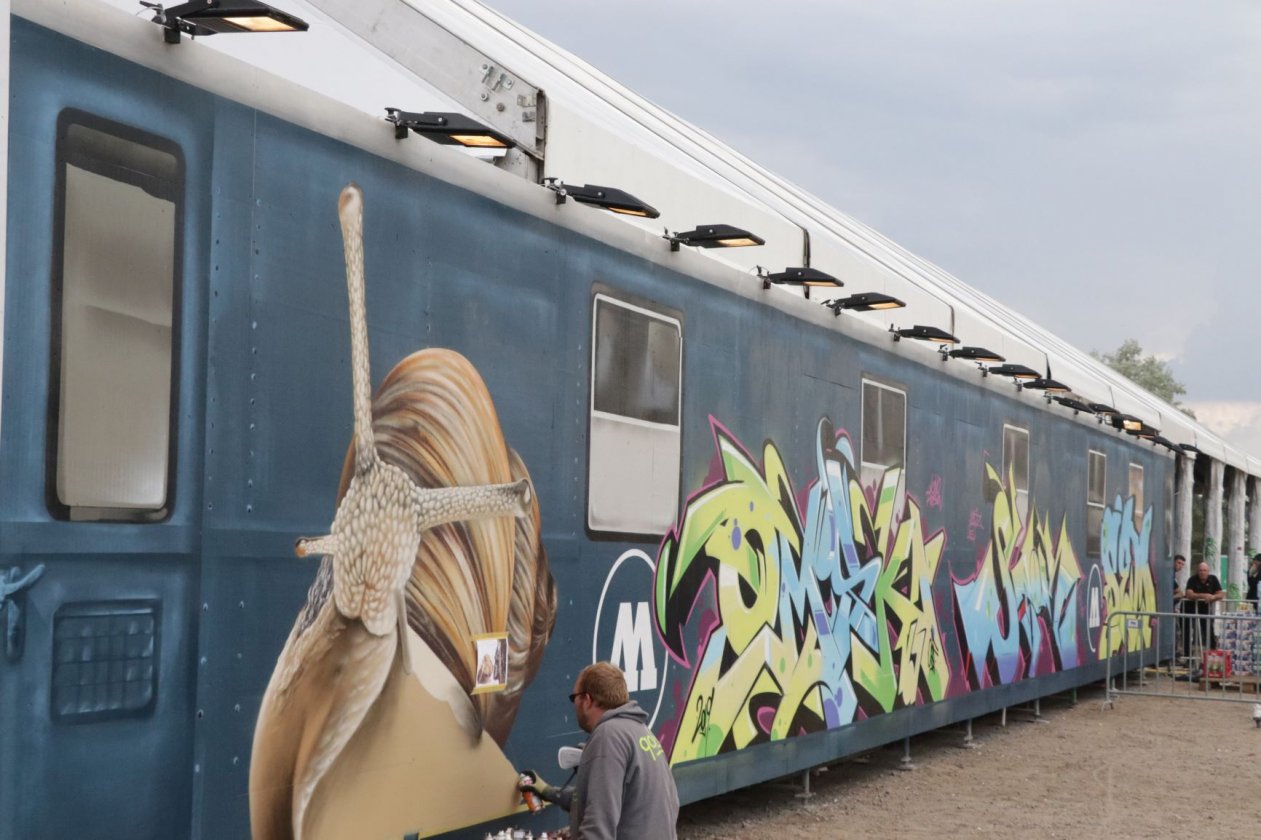 Ferropolis im Zeichen des Hip Hops. – Tag it.