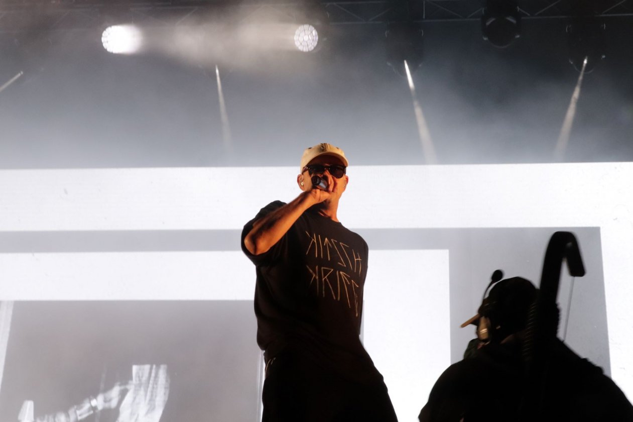 Ferropolis im Zeichen des Hip Hops. – Trettmann.