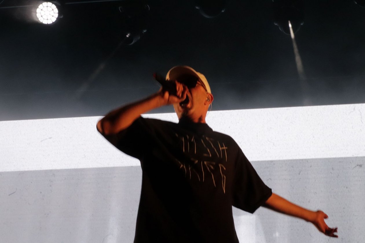 Ferropolis im Zeichen des Hip Hops. – Trettmann.