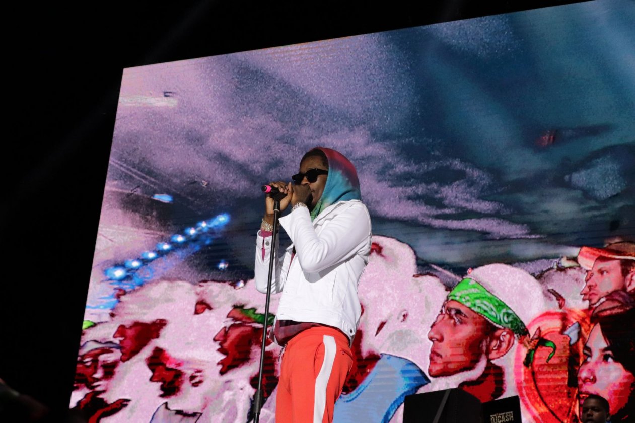 Ferropolis im Zeichen des Hip Hops. – Young Thug.