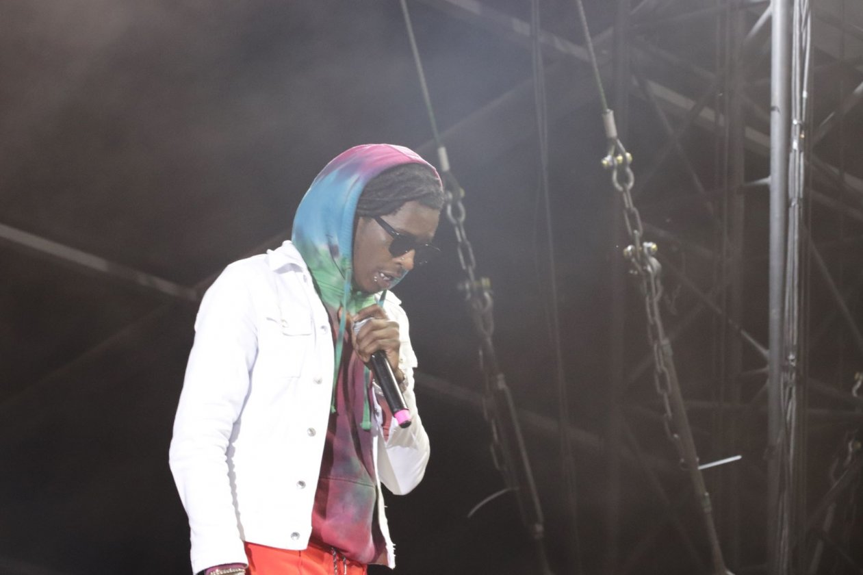 Ferropolis im Zeichen des Hip Hops. – Young Thug.