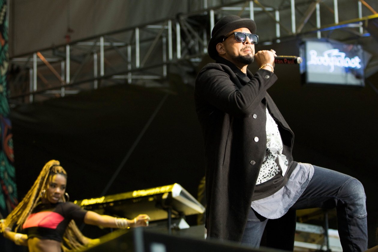 Rot-Gelb-Grün auf der kleinen Insel im Fühlinger See: Raps und Riddims! – Sean Paul.