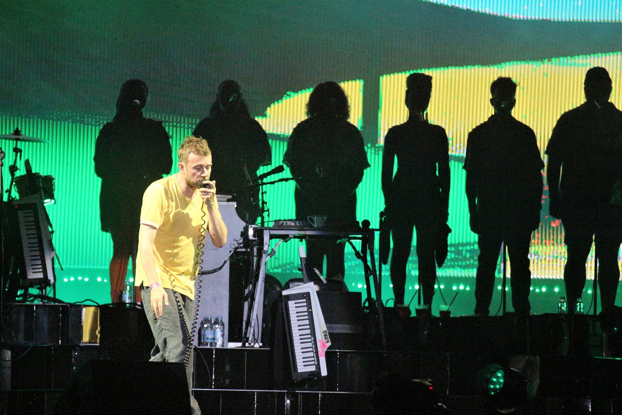 Die Fotos zum Festival-Tagebuch: Über eine Woche lang entsteht auf der Budapester Donauinsel eine eigene Welt. – Gorillaz.