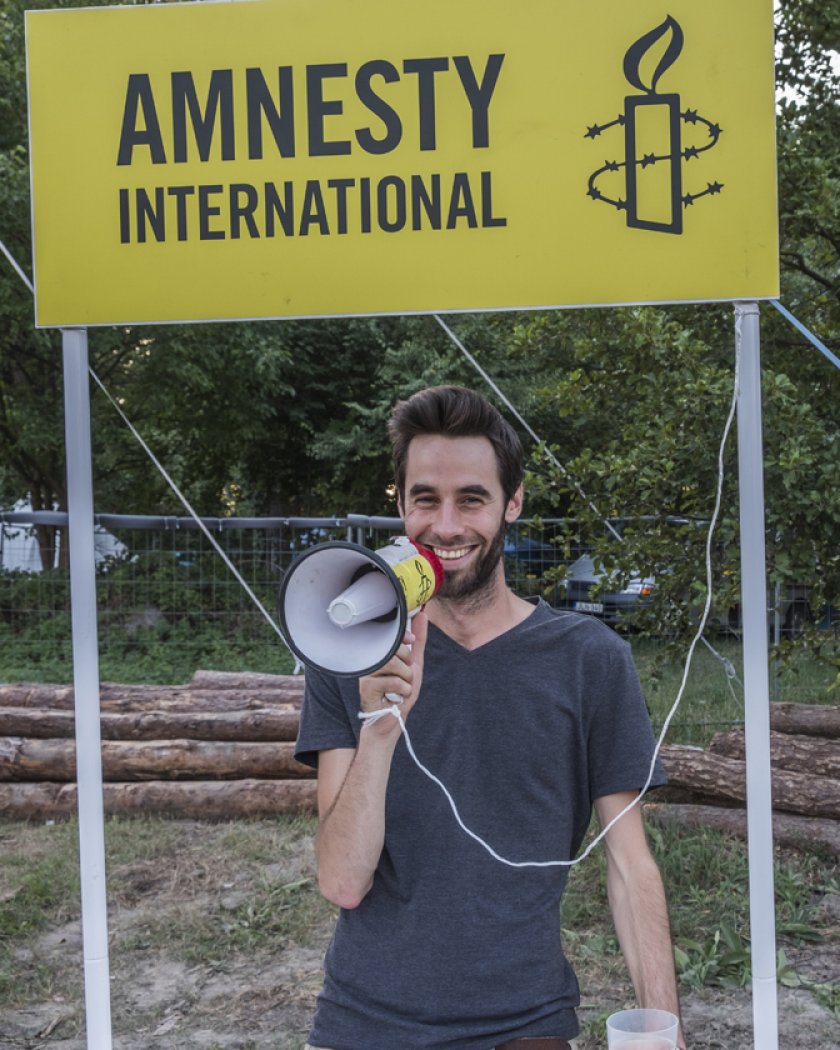 Die Fotos zum Festival-Tagebuch: Über eine Woche lang entsteht auf der Budapester Donauinsel eine eigene Welt. – NGO Island.