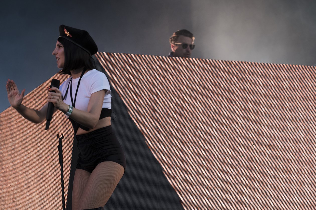Die Fotos zum Festival-Tagebuch: Über eine Woche lang entsteht auf der Budapester Donauinsel eine eigene Welt. – Parov Stelar.