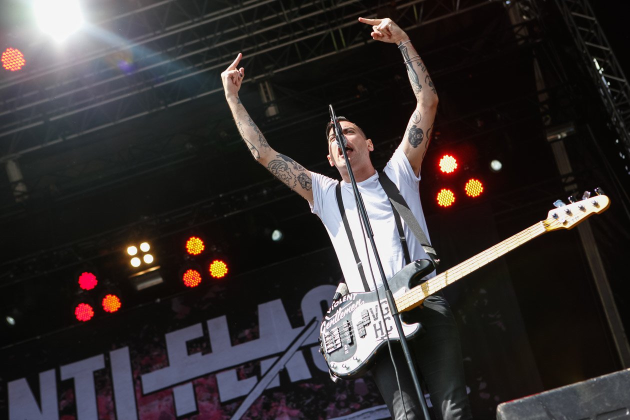 Metalcore, Punk etc. - ein Tag Nackenschmerzen in Münster. – ... Anti-Flag.