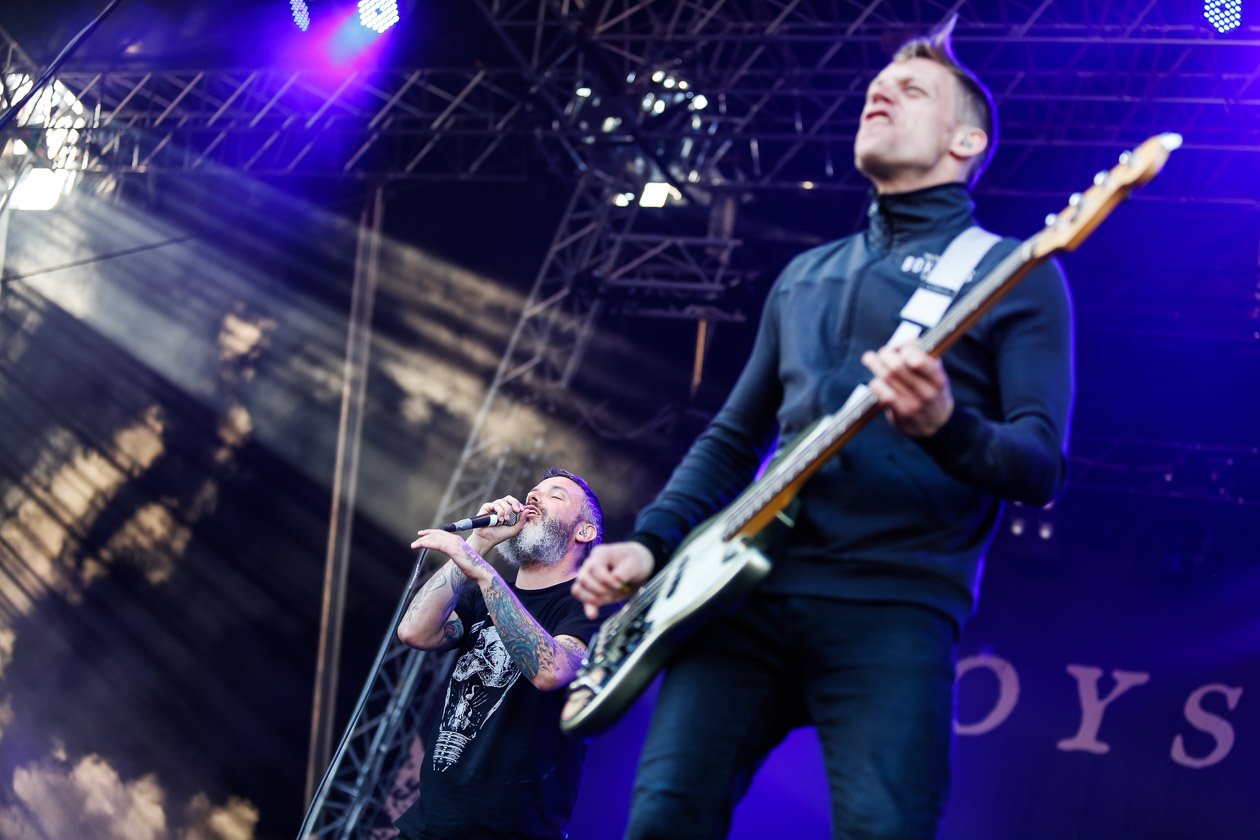 Metalcore, Punk etc. - ein Tag Nackenschmerzen in Münster. – Boysetsfire.