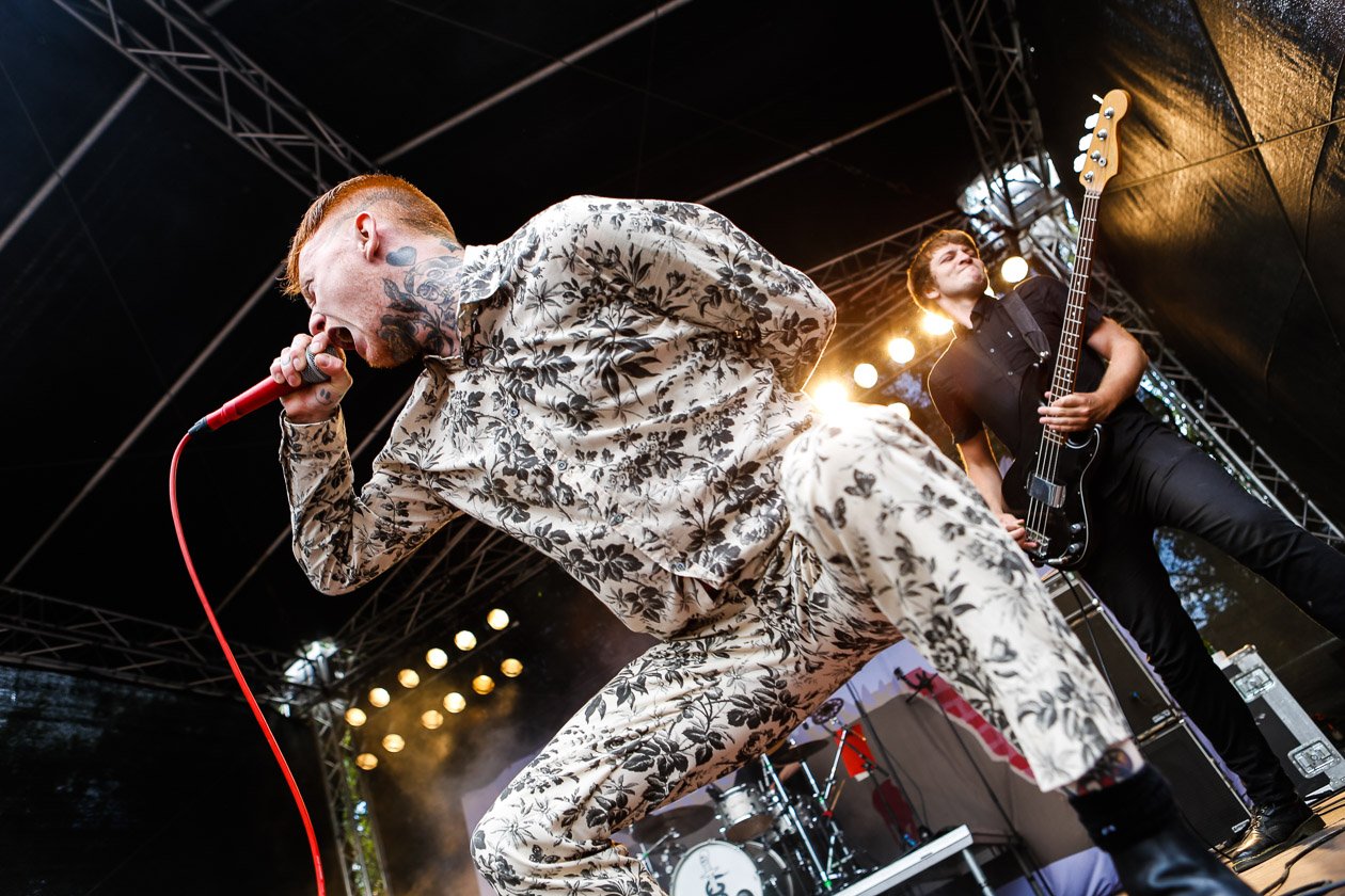 Metalcore, Punk etc. - ein Tag Nackenschmerzen in Münster. – Frank Carter & The Rattlesnakes.