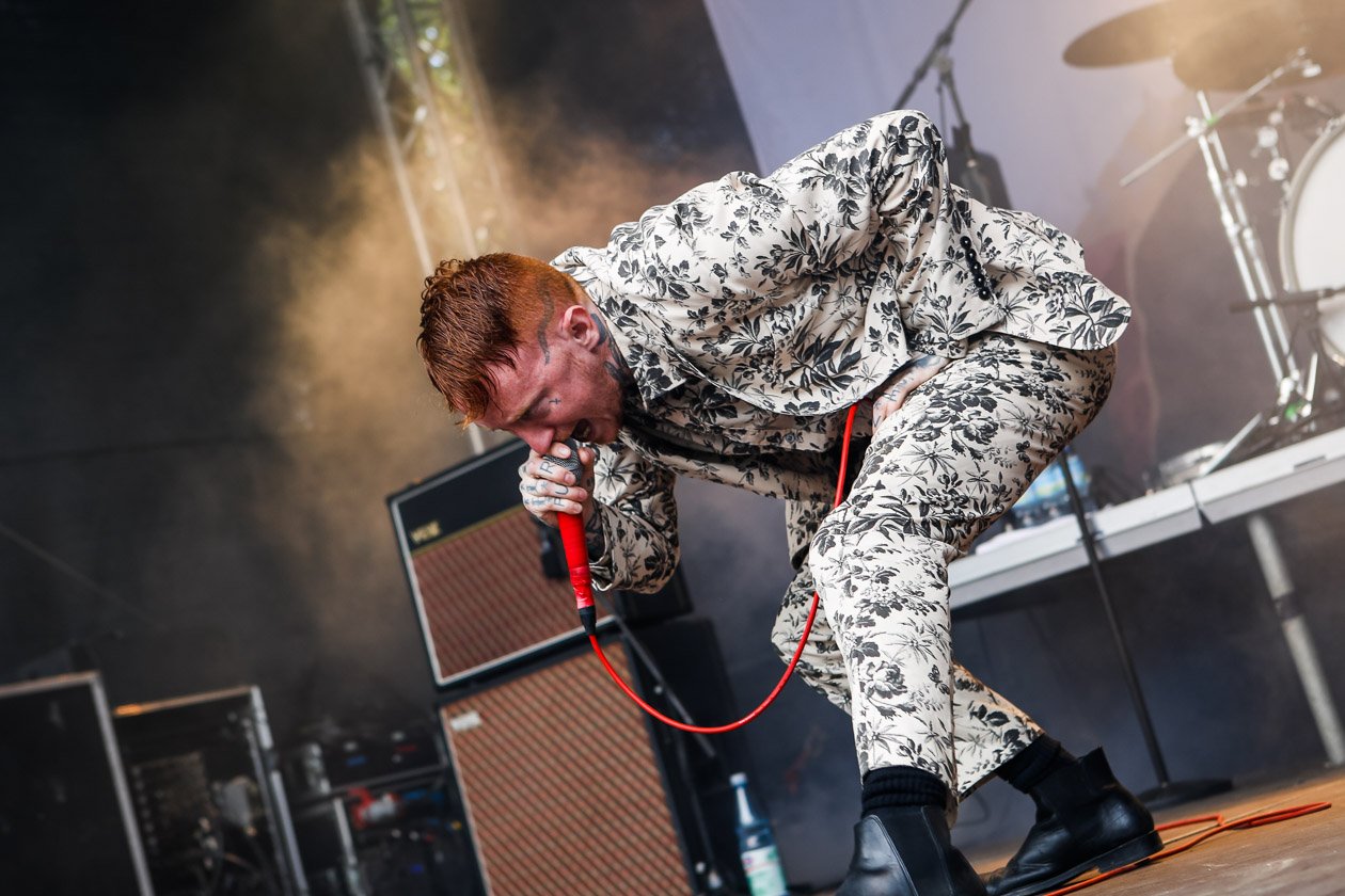 Metalcore, Punk etc. - ein Tag Nackenschmerzen in Münster. – Frank Carter & The Rattlesnakes.