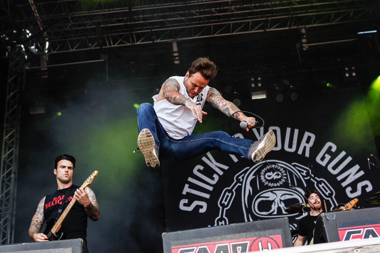 Metalcore, Punk etc. - ein Tag Nackenschmerzen in Münster. – Stick To Your Guns.