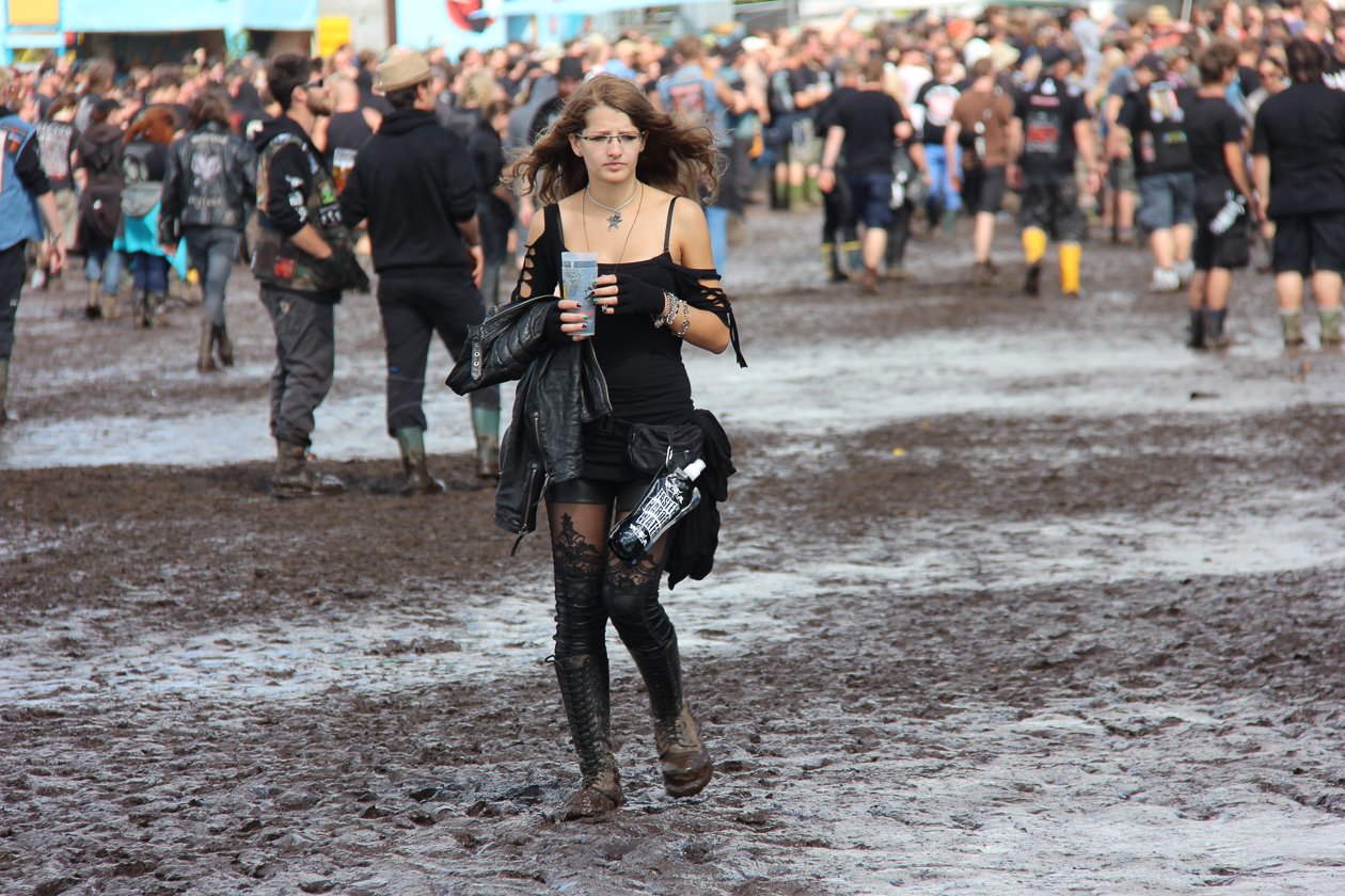 Die 27. Auflage des Metal-Monsters in dem kleinen Dorf Wacken in Schleswig-Holstein. – Lonely Fan.
