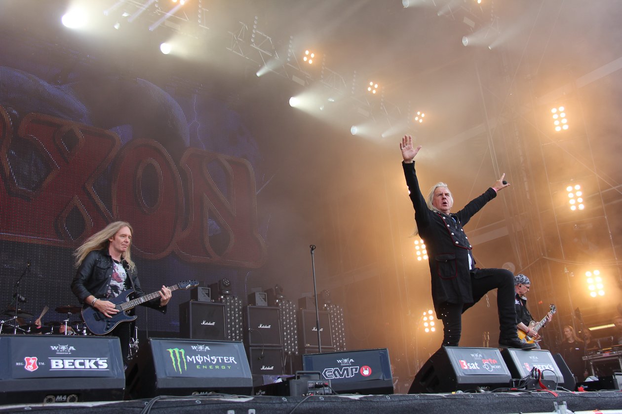 Die 27. Auflage des Metal-Monsters in dem kleinen Dorf Wacken in Schleswig-Holstein. – Saxon.