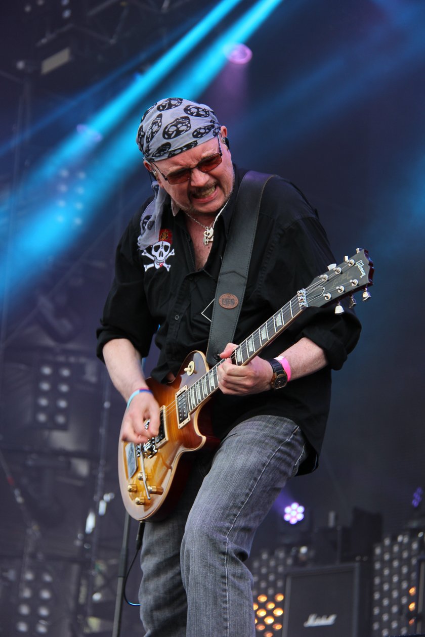 Die 27. Auflage des Metal-Monsters in dem kleinen Dorf Wacken in Schleswig-Holstein. – Saxon.