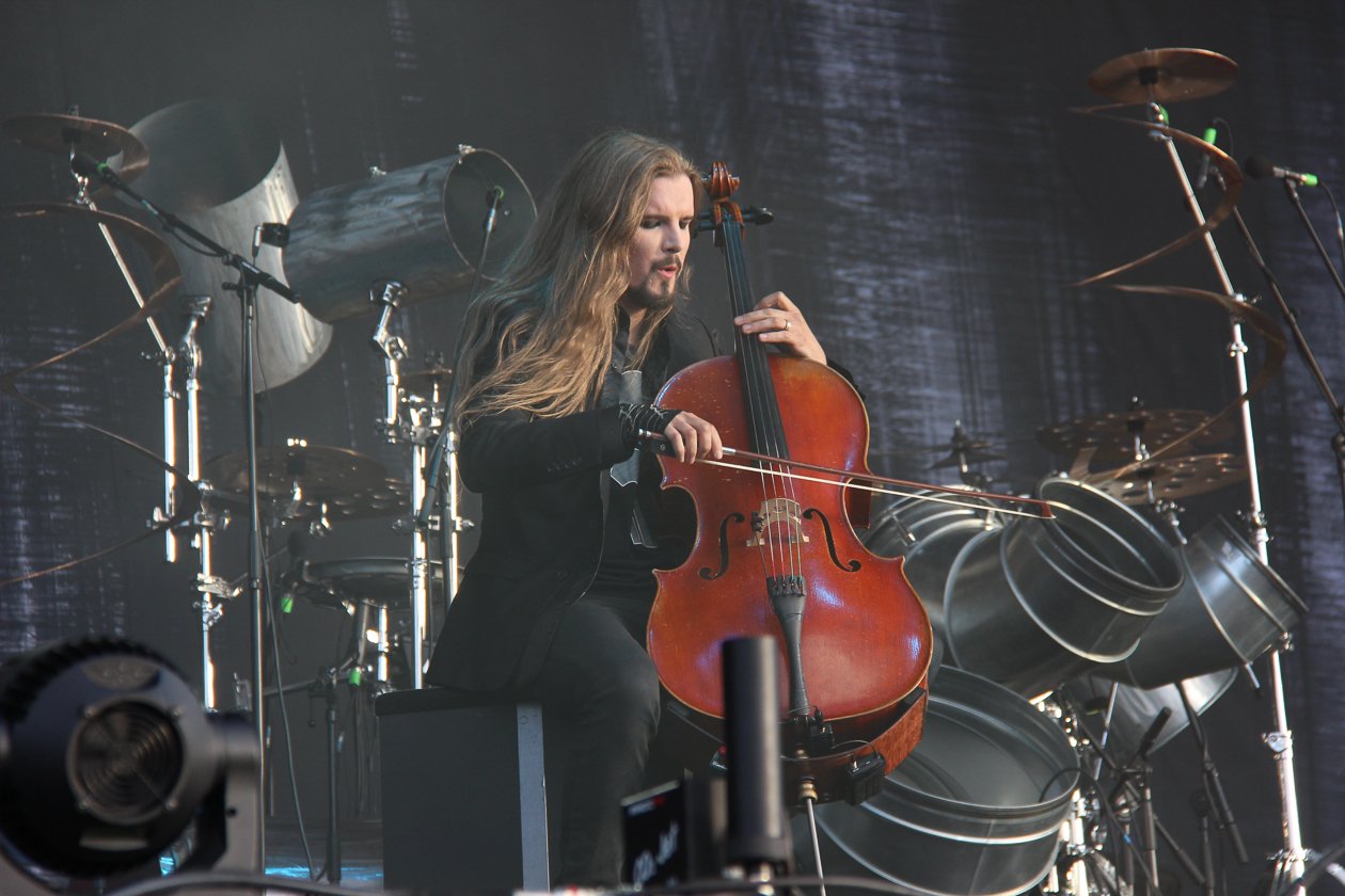Zur 28. Ausgabe mit Alice Cooper, Megadeth, Marilyn Manson, Accept, Volbeat u.v.a. wurde extra eine Bierpipeline verlegt. – Apocalyptica 2017.