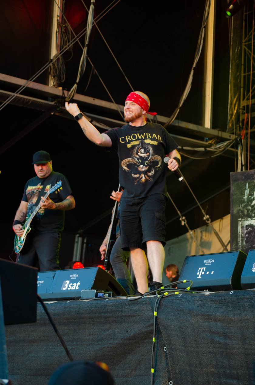 Gluthitze in Wacken - Schlammschlacht? Ja, aber nur bei lecker Wasserleitung. – Hatebreed.