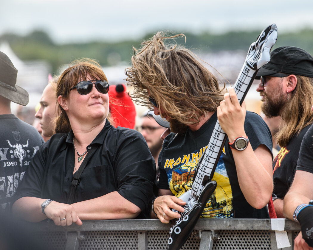 Zum Wochenende hin hat Odin ein Einsehen: Iron Maiden, Megadeth, Heaven Shall Burn, Biohazard, While She Sleeps oder Trivium drehen auf. – Träumen muss erlaubt sein!