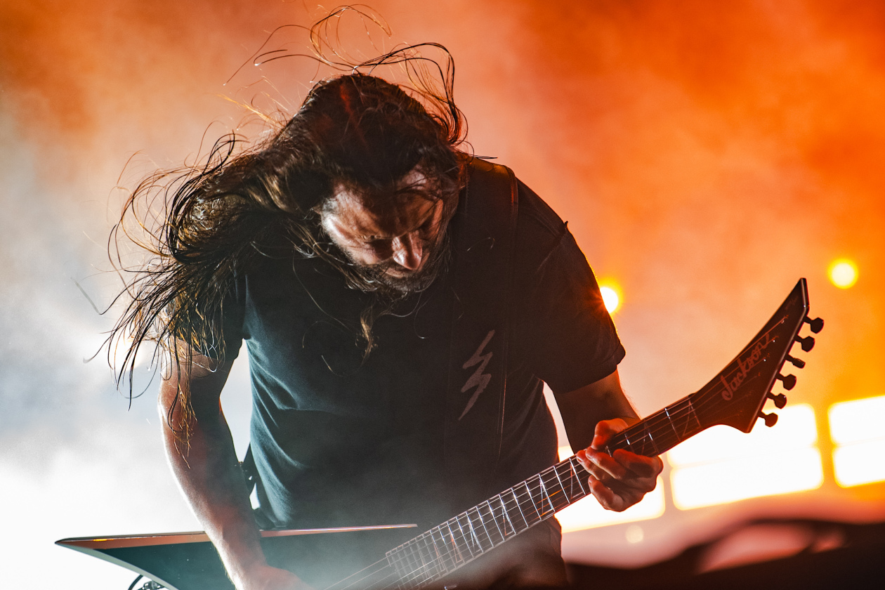 Galerie, Teil zwei: Und weiter gehts auf dem Acker mit Papa Roach, Dimmu Borgir, Fear Factory u.v.a.! – Gojira.